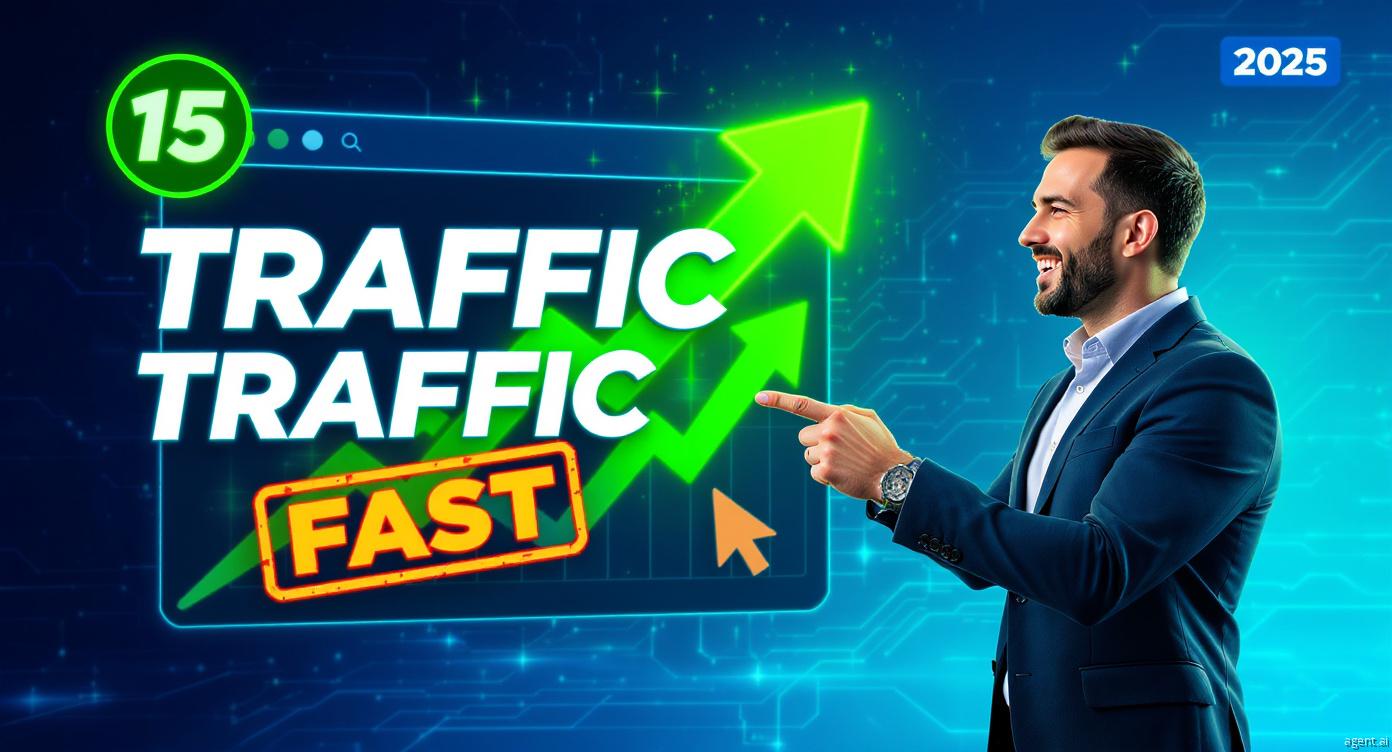 15 Proven Ways to Increase Website Traffic Fast in 2025: How to Increase Fast Website Traffic Fast