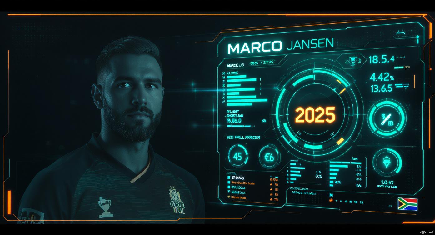 Marco Jansen Biography 2025 – Age, Height, Stats, Career, IPL, Records & Net Worth